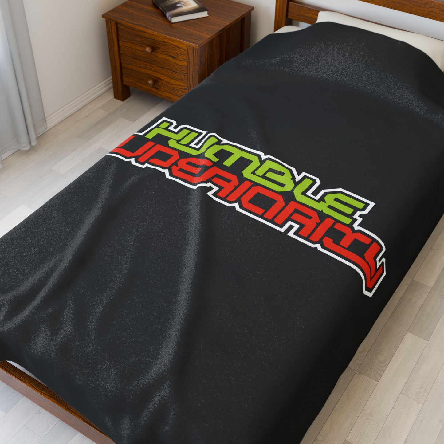 Humble Superiority Velveteen Plush Blanket - Perfect for Cozy Evenings